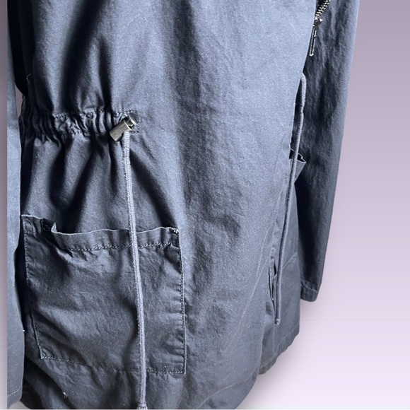 SUPPLIES by Unionbay Lightweight Grey Moto Jacket Convertible Sleeve Size Large - Picture 12 of 14